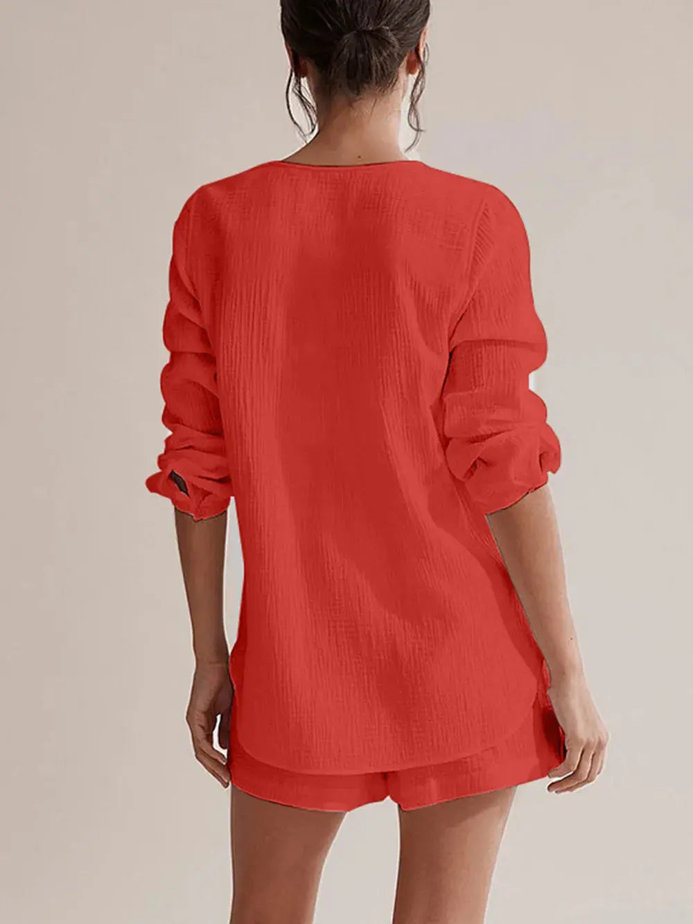 Ensemble chemise et short en gaze de pur coton eprolo