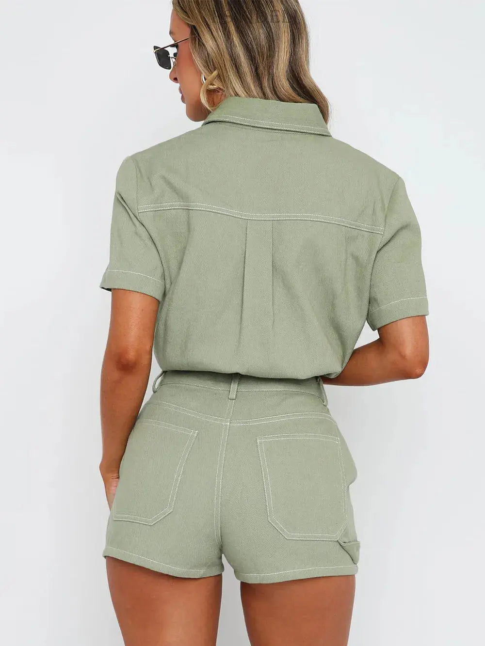 Ensemble deux pièces chemise longue et short eprolo
