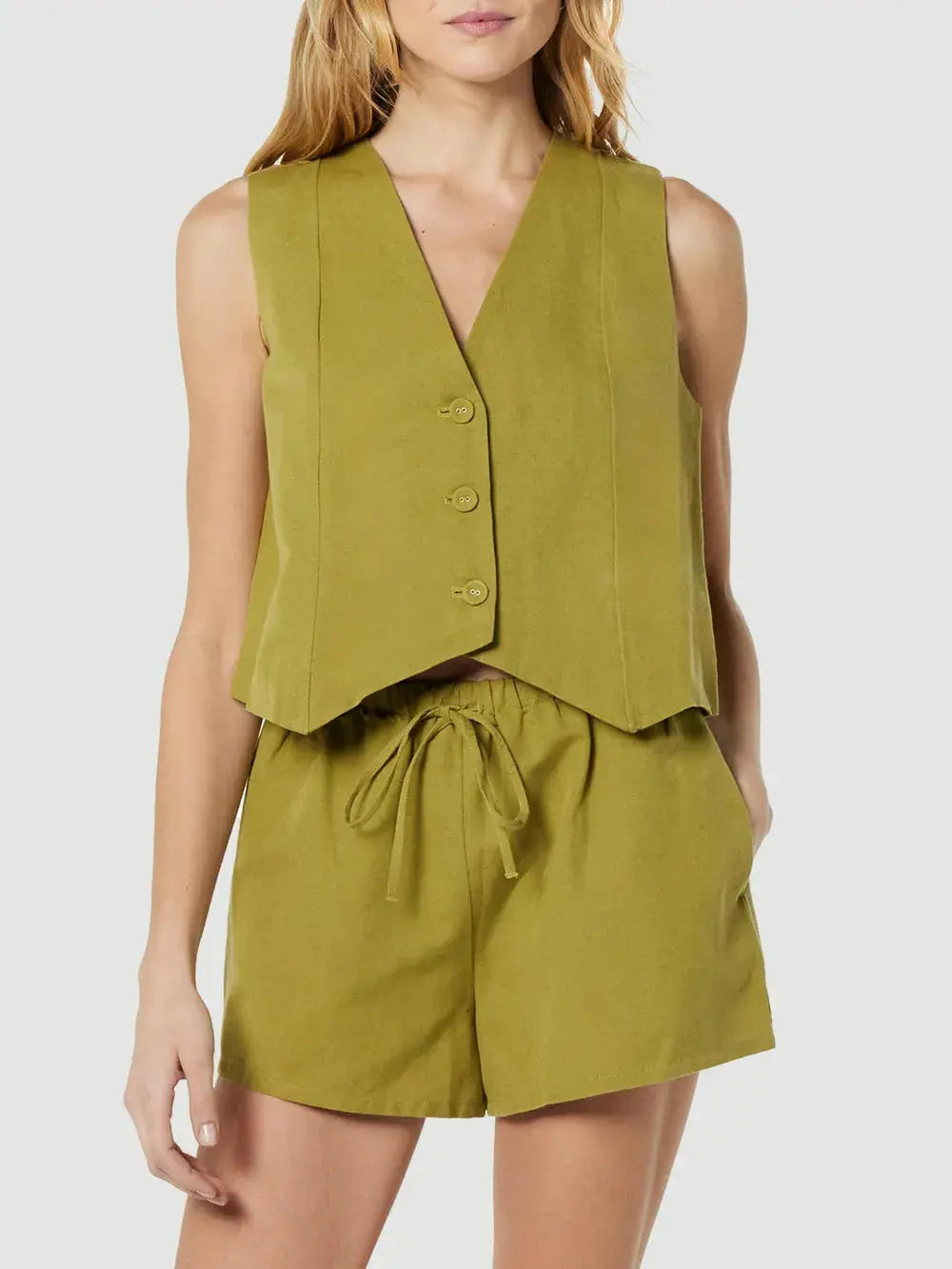 Ensemble deux pièces, gilet sans manches et short eprolo