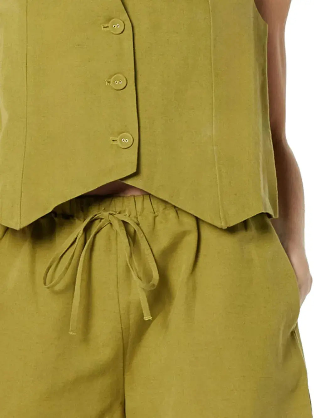 Ensemble deux pièces, gilet sans manches et short eprolo