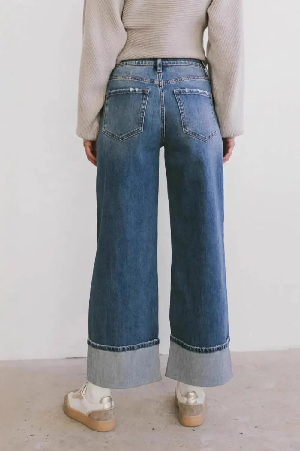 Pantalon en jean droit avec poches eprolo