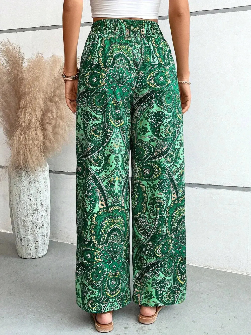 Pantalon large imprimé eprolo