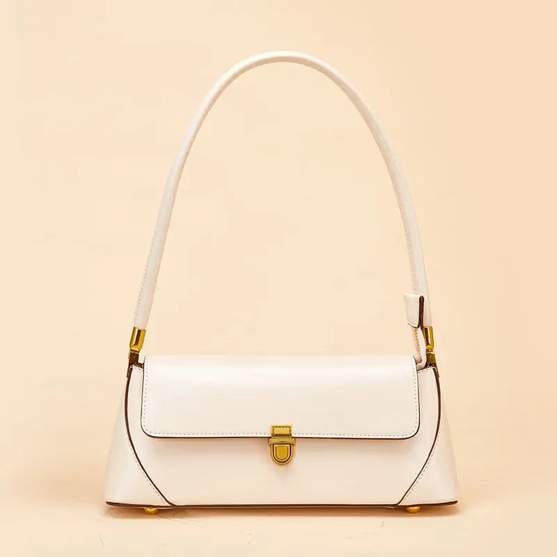 Petit sac baguette en cuir véritable eprolo