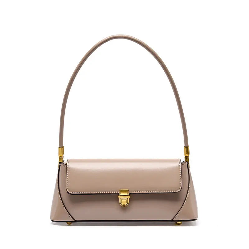 Petit sac baguette en cuir véritable eprolo