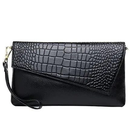 Sac à bandoulière en cuir de vachette grainé Litchi, pochette multifonctionnelle en cuir. eprolo