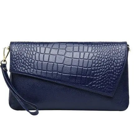 Sac à bandoulière en cuir de vachette grainé Litchi, pochette multifonctionnelle en cuir. eprolo