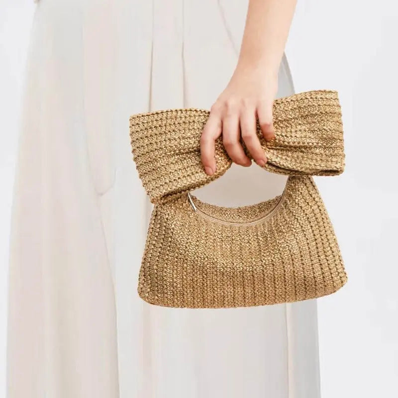 Sac à main tissé en nœud, petit sac à main transfrontalier. eprolo