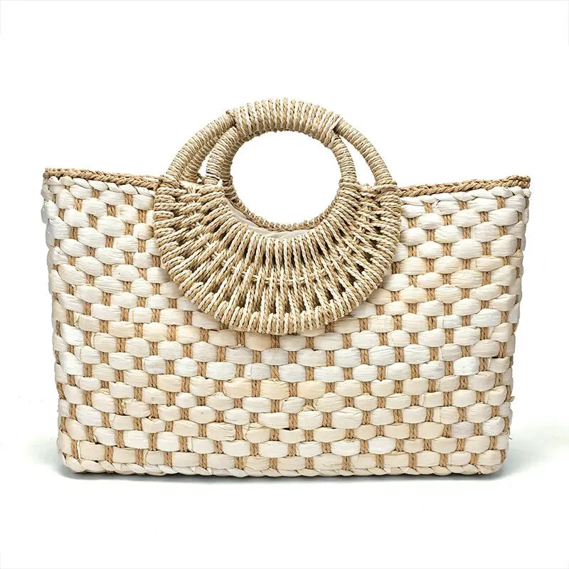 Sac de plage, tissé à la main, boucle papillon eprolo