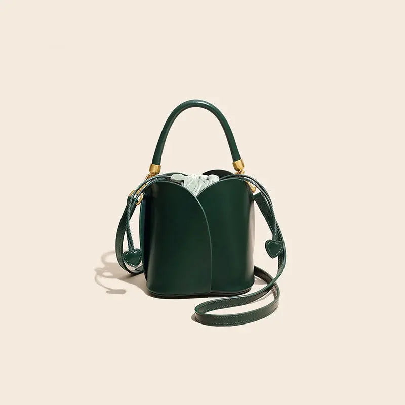 Sac seau en cuir véritable eprolo