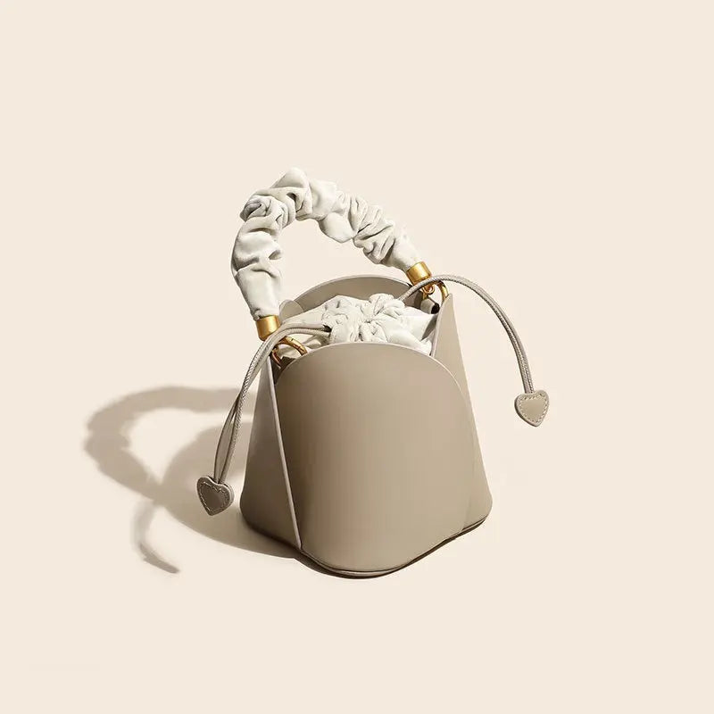 Sac seau en cuir véritable eprolo