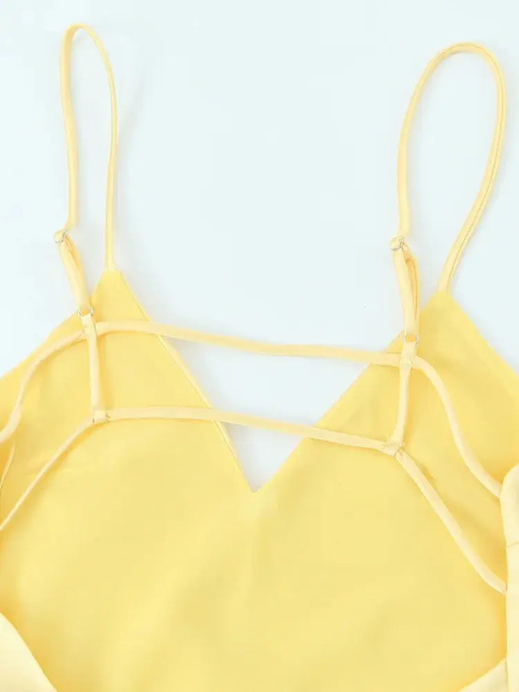 La robe Soléa - Robe longue lumineuse et satinée - LUMIAH