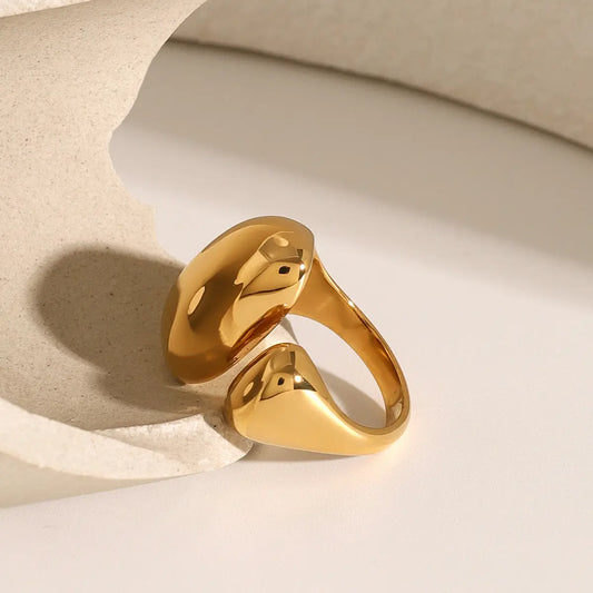 Bague ouverte en acier inoxydable eprolo