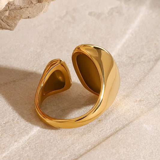 Bague ouverte en acier inoxydable eprolo