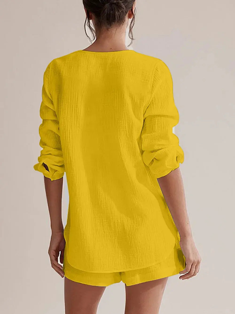 Ensemble chemise et short en gaze de pur coton eprolo