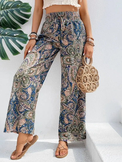Pantalon large imprimé eprolo