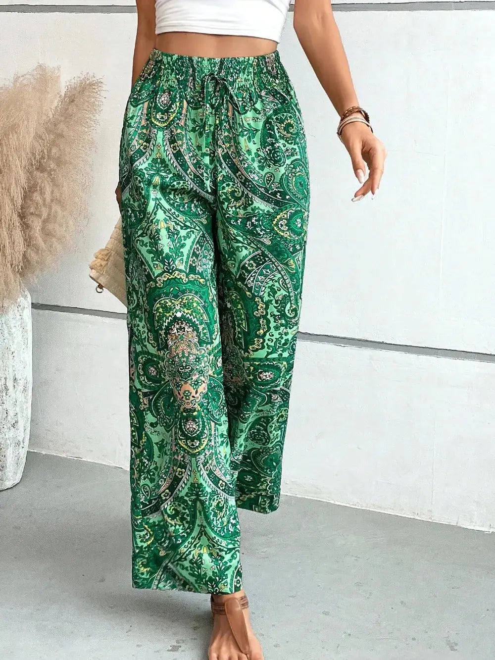 Pantalon large imprimé eprolo