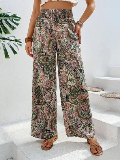 Pantalon large imprimé eprolo