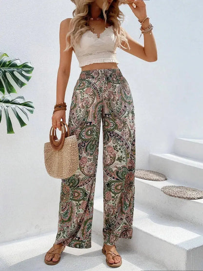 Pantalon large imprimé eprolo