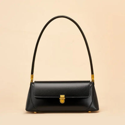 Petit sac baguette en cuir véritable eprolo
