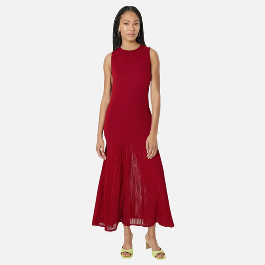 Robe longue sans manches en tricot eprolo