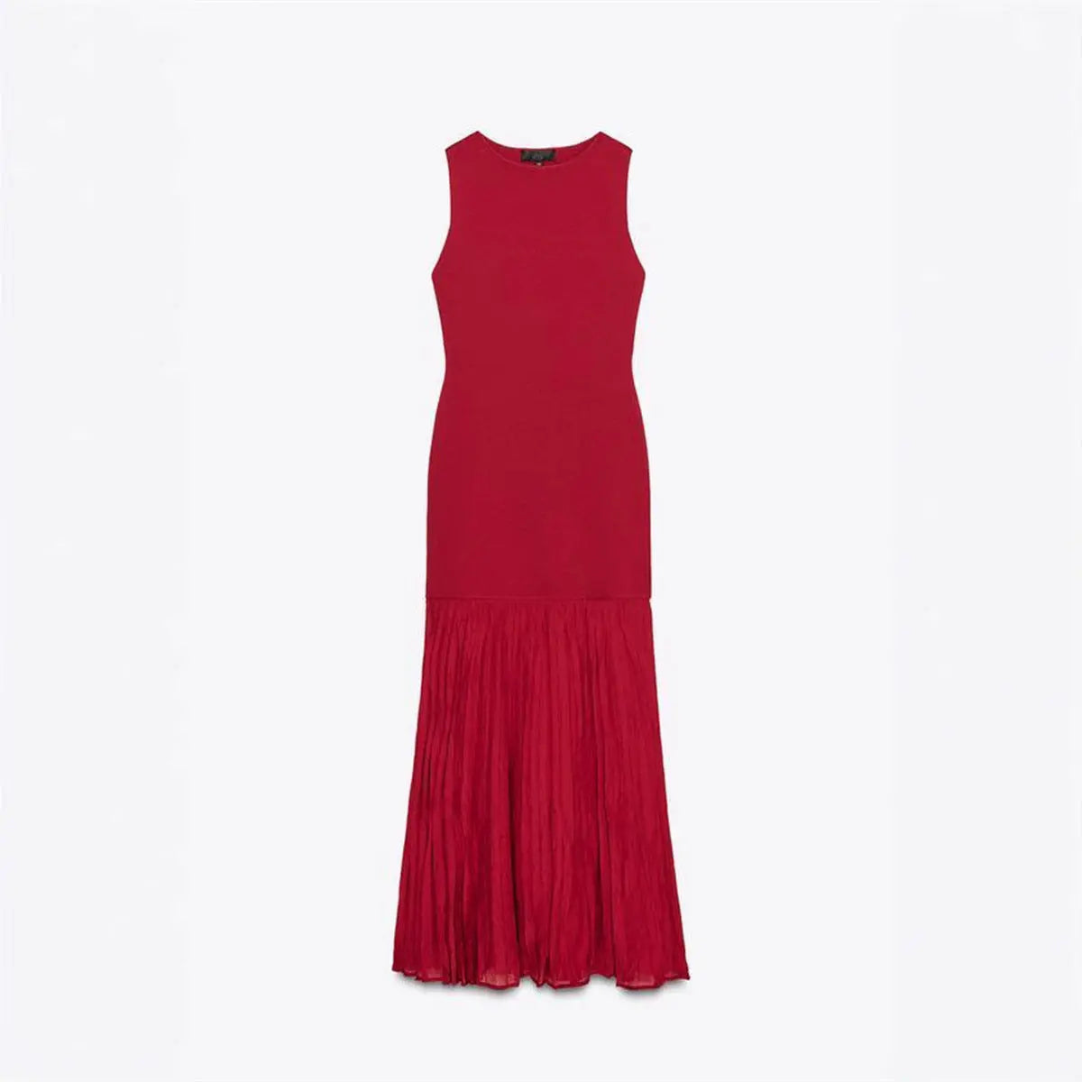 Robe longue sans manches en tricot eprolo