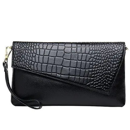 Sac à bandoulière en cuir de vachette grainé Litchi, pochette multifonctionnelle en cuir. eprolo