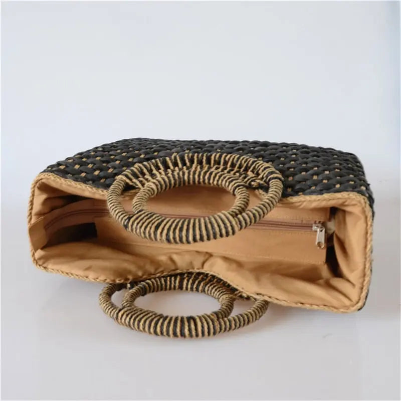 Sac de plage, tissé à la main, boucle papillon eprolo