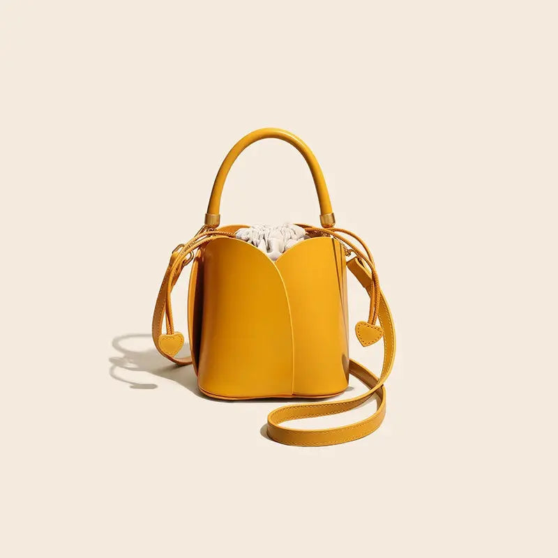 Sac seau en cuir véritable eprolo