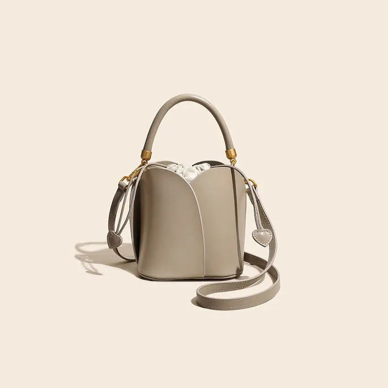 Sac seau en cuir véritable eprolo