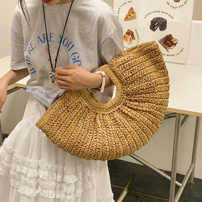 Sac tissé d'été, sac à main de plage eprolo