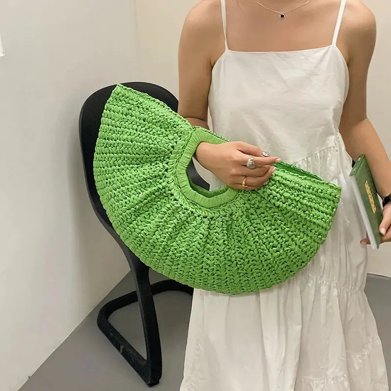 Sac tissé d'été, sac à main de plage eprolo