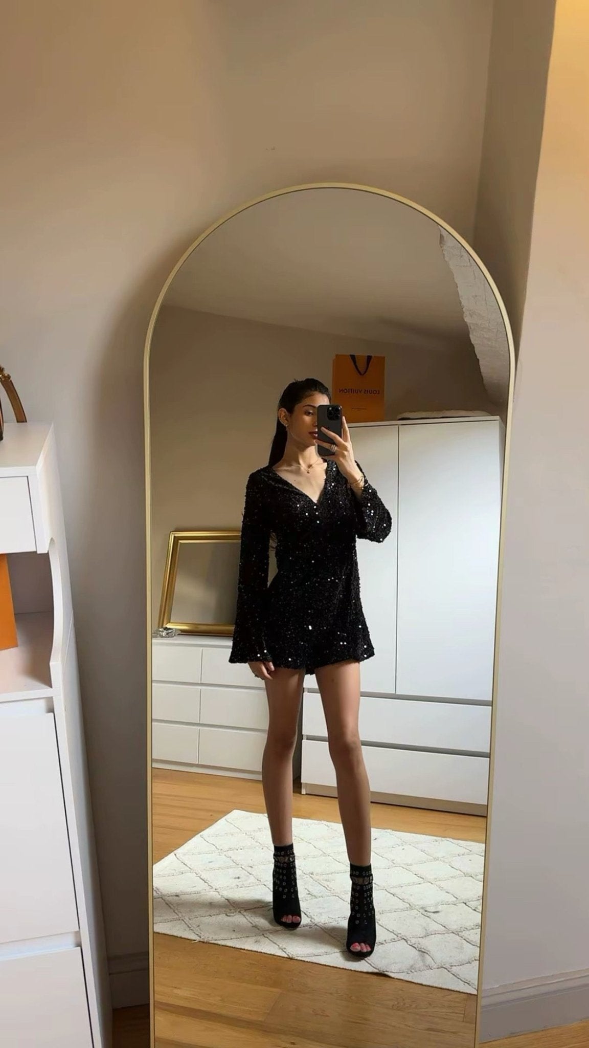 Combinaison Mona à paillettes LUMIAH vêtements femme tendance été