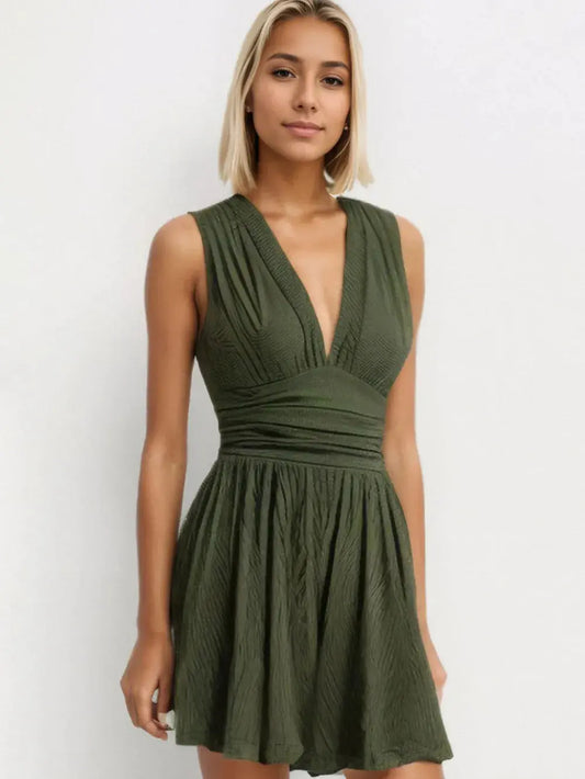 combinaison short sans manches col V eprolo
