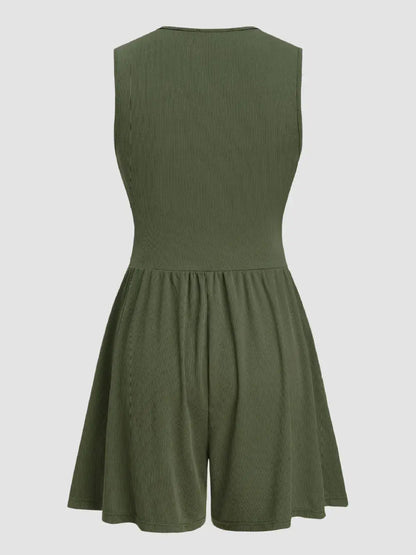 combinaison short sans manches col V eprolo